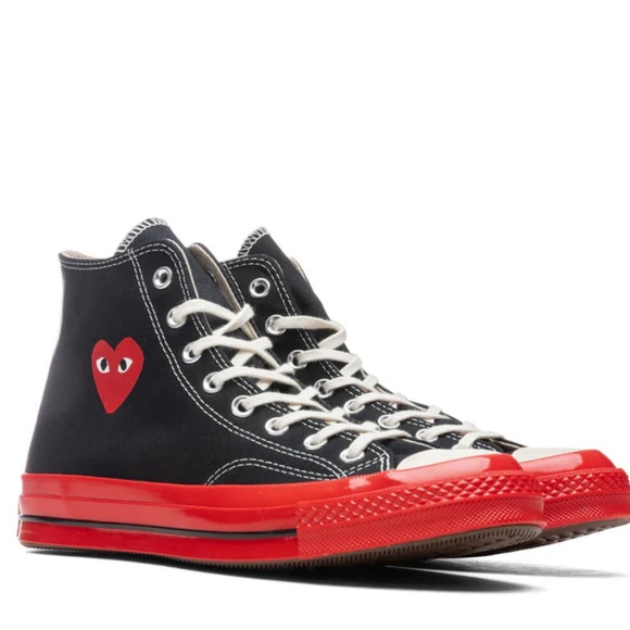 Converse Shoes - Converse play unisex black/red/egret NWT